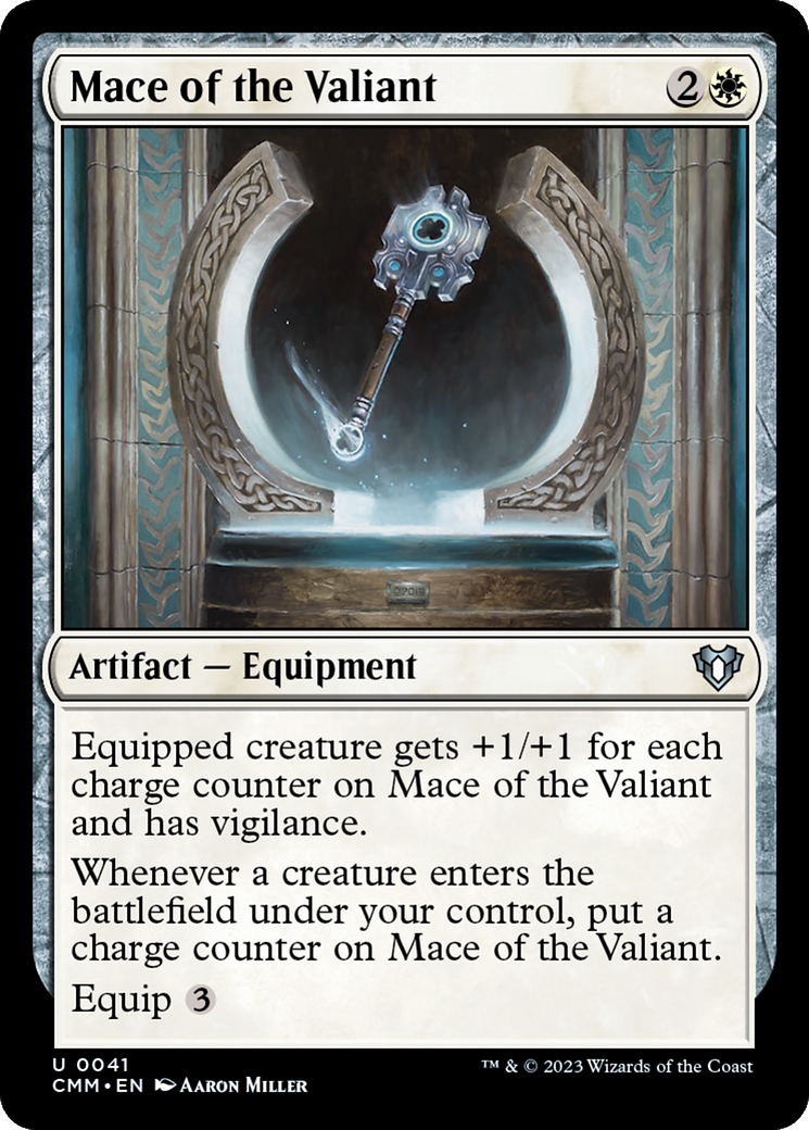 Mace of the Valiant [Commander Masters] | Mindsight Gaming