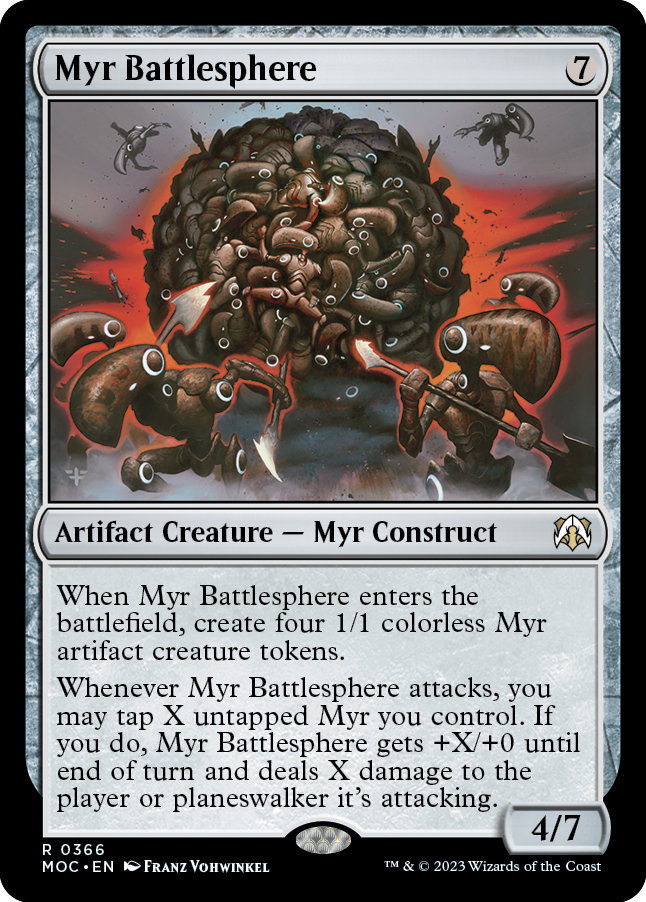 Myr Battlesphere [March of the Machine Commander] | Mindsight Gaming