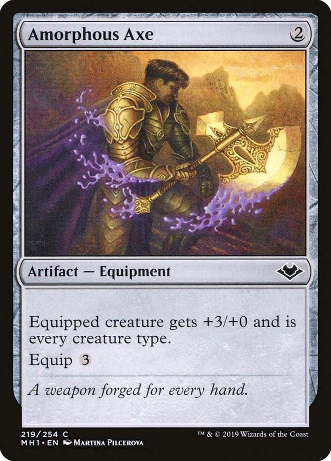 Amorphous Axe [Modern Horizons] | Mindsight Gaming