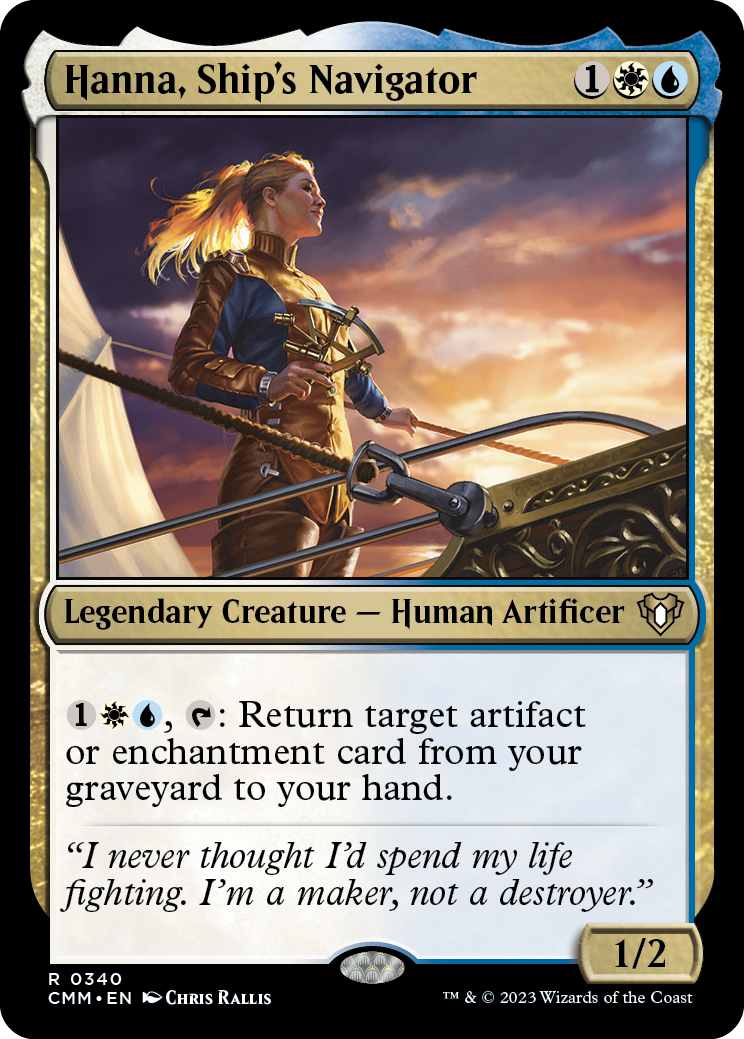 Hanna, Ship's Navigator [Commander Masters] | Mindsight Gaming