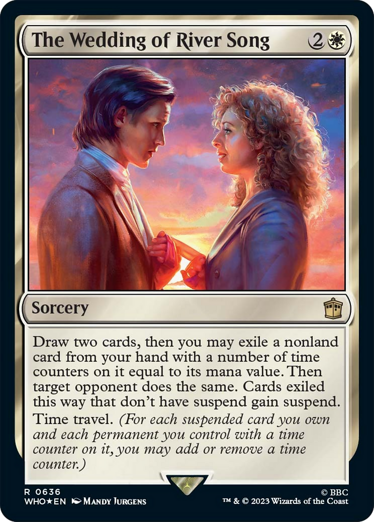 The Wedding of River Song (Surge Foil) [Doctor Who] | Mindsight Gaming