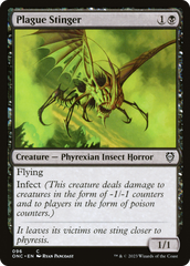 Plague Stinger [Phyrexia: All Will Be One Commander] | Mindsight Gaming