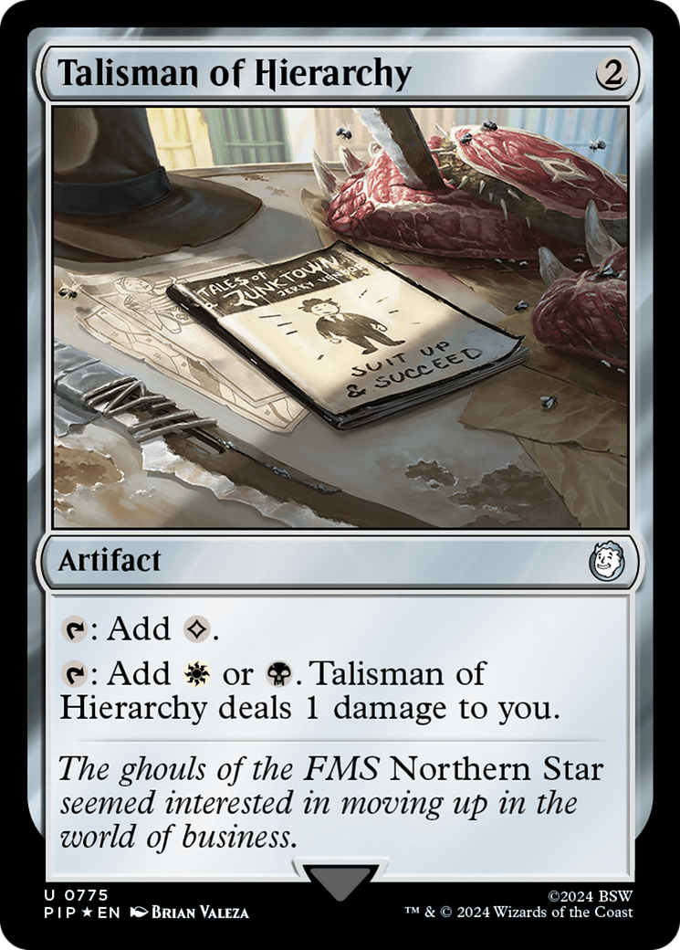 Talisman of Hierarchy (Surge Foil) [Fallout] | Mindsight Gaming