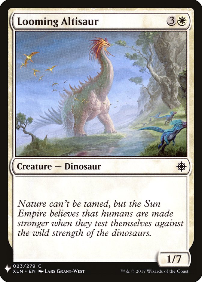 Looming Altisaur [Mystery Booster] | Mindsight Gaming