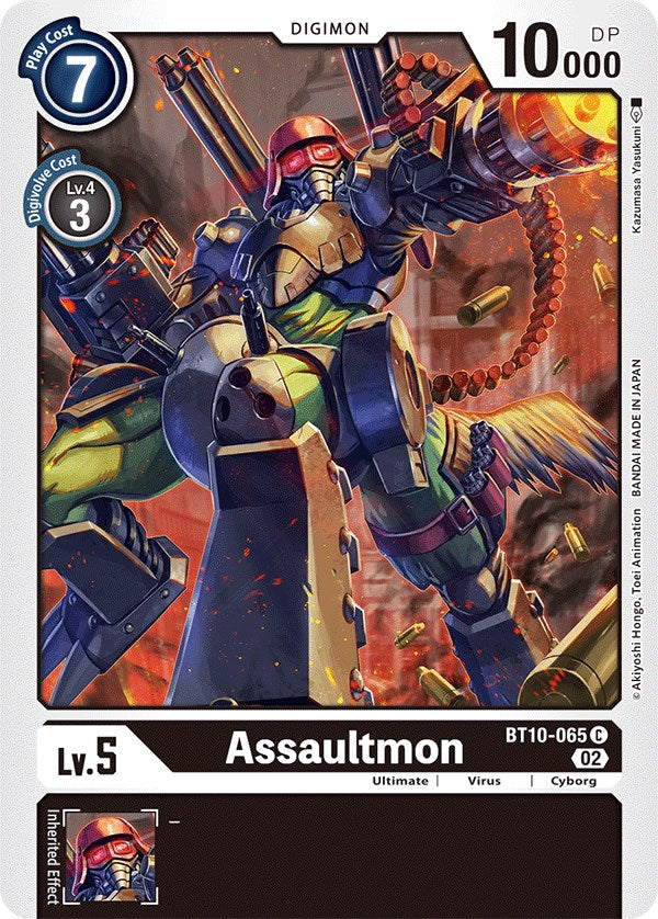 Assaultmon [BT10-065] [Xros Encounter] | Mindsight Gaming