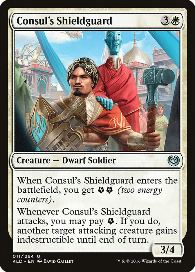 Consul's Shieldguard [Kaladesh] | Mindsight Gaming