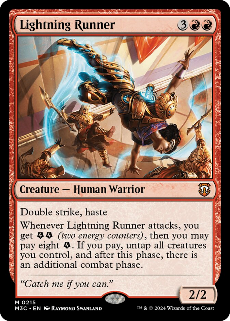 Lightning Runner [Modern Horizons 3 Commander] | Mindsight Gaming