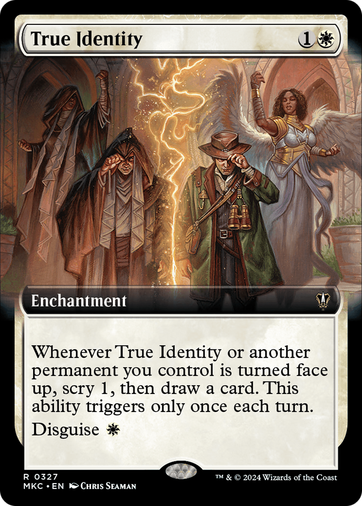 True Identity (Extended Art) [Murders at Karlov Manor Commander] | Mindsight Gaming