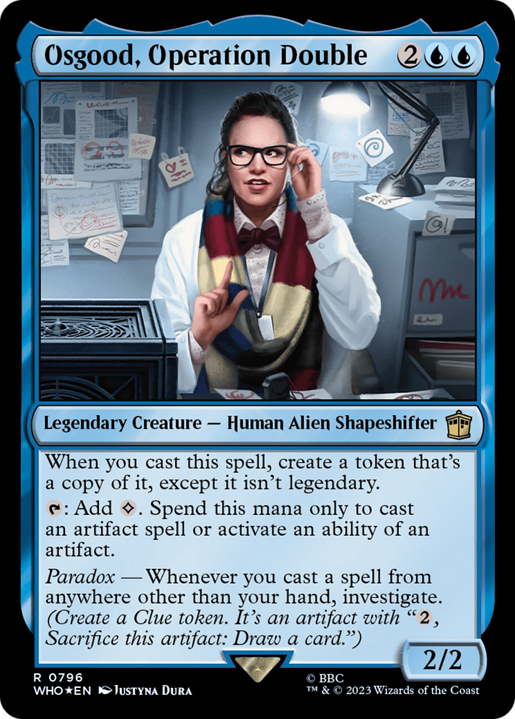 Osgood, Operation Double (Surge Foil) [Doctor Who] | Mindsight Gaming