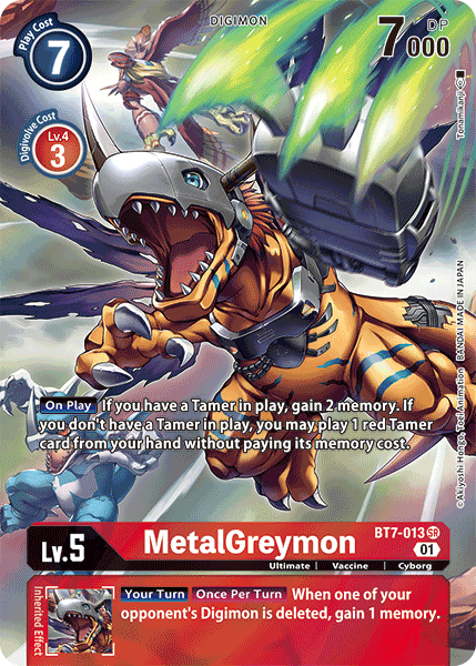 MetalGreymon [BT7-013] (Alternate Art) [Next Adventure] | Mindsight Gaming