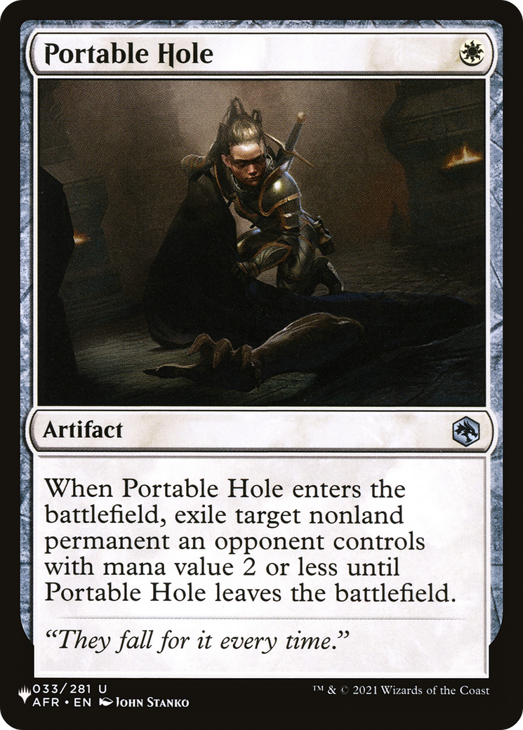 Portable Hole [The List Reprints] | Mindsight Gaming