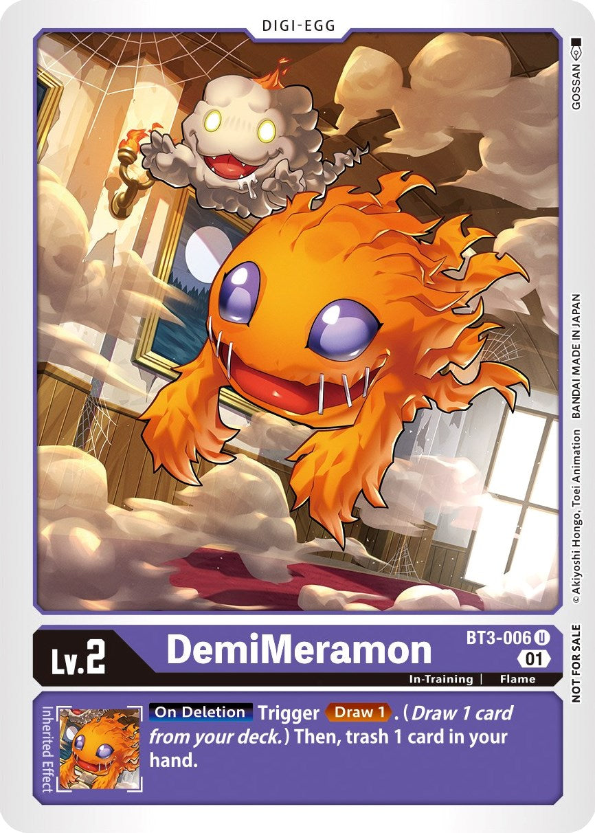 DemiMeramon [BT3-006] (Winner Pack New Awakening) [Release Special Booster Promos] | Mindsight Gaming