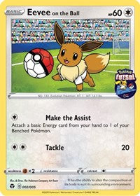 Eevee on the Ball (002/005) [Miscellaneous Cards] | Mindsight Gaming