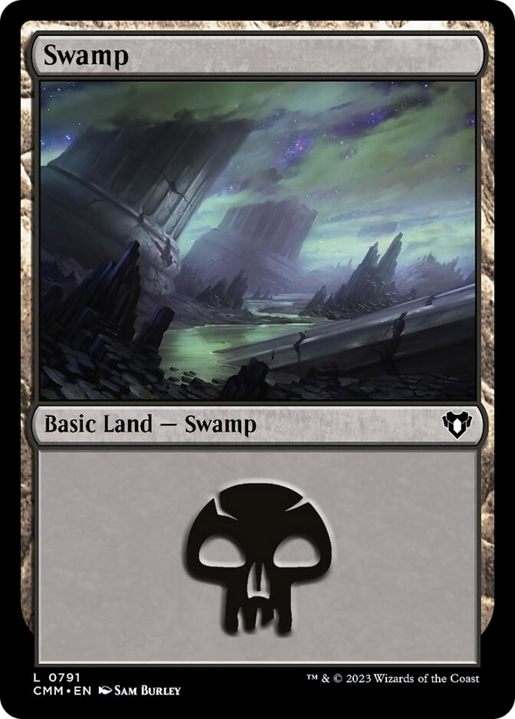 Swamp (791) [Commander Masters] | Mindsight Gaming