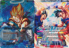 Son Goku & Vegeta // Miracle Strike Gogeta (Movie Promo) (P-069) [Promotion Cards] | Mindsight Gaming