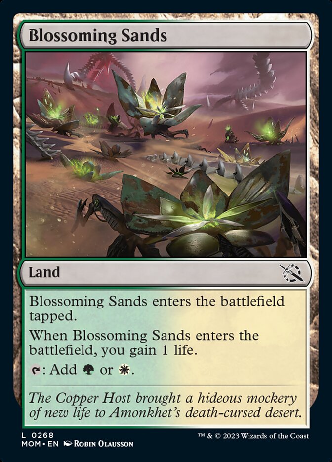 Blossoming Sands [March of the Machine] | Mindsight Gaming