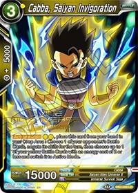 Cabba, Saiyan Invigoration (Divine Multiverse Draft Tournament) (DB2-099) [Tournament Promotion Cards] | Mindsight Gaming