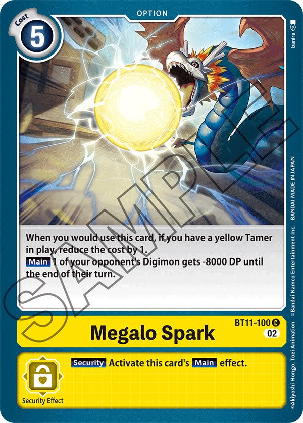 Megalo Spark [BT11-100] [Dimensional Phase] | Mindsight Gaming