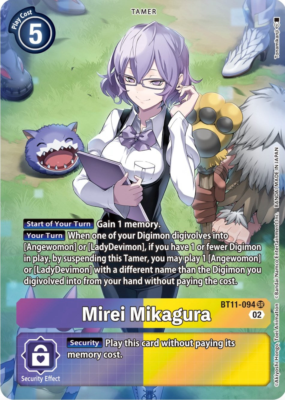 Mirei Mikagura [BT11-094] (Alternate Art) [Dimensional Phase] | Mindsight Gaming