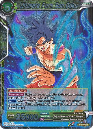 Ultimate Form Son Goku (P-059) [Promotion Cards] | Mindsight Gaming