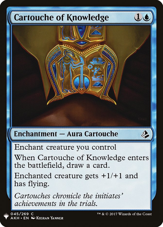 Cartouche of Knowledge [Mystery Booster] | Mindsight Gaming