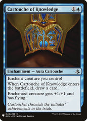 Cartouche of Knowledge [Mystery Booster] | Mindsight Gaming