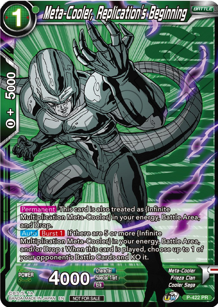 Meta-Cooler, Replication's Beginning (Championship Pack 2022 Vol.2) (P-422) [Promotion Cards] | Mindsight Gaming