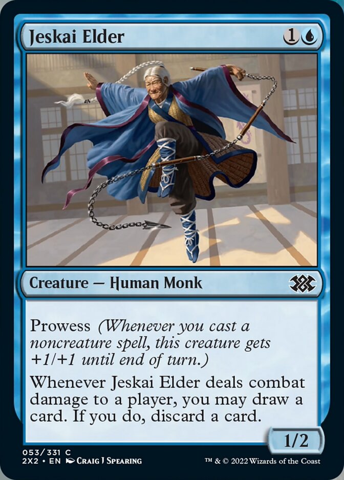 Jeskai Elder [Double Masters 2022] | Mindsight Gaming