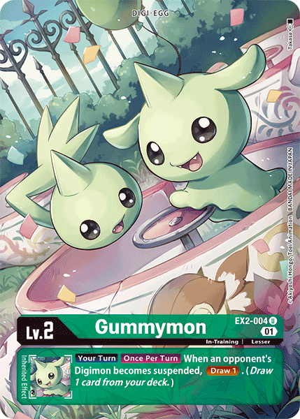 Gummymon [EX2-004] (Alternate Art) [Digital Hazard] | Mindsight Gaming