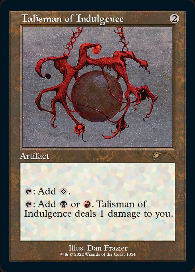 Talisman of Indulgence (Foil Etched) [Secret Lair Drop Series] | Mindsight Gaming