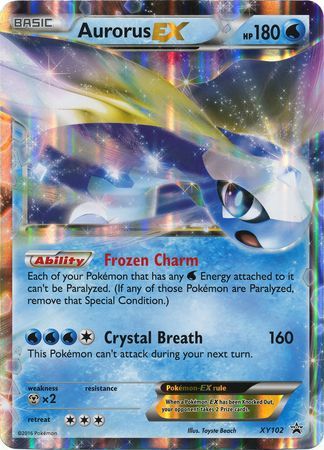 Aurorus EX (XY102) (Jumbo Card) [XY: Black Star Promos] | Mindsight Gaming