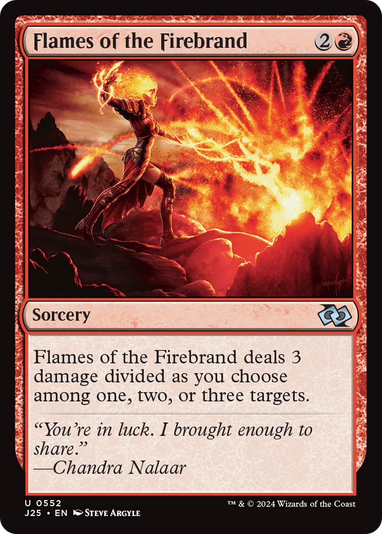 Flames of the Firebrand [Foundations Jumpstart] | Mindsight Gaming