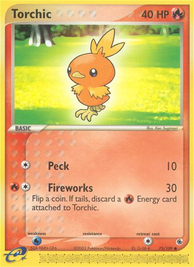 Torchic (73/109) [EX: Ruby & Sapphire] | Mindsight Gaming