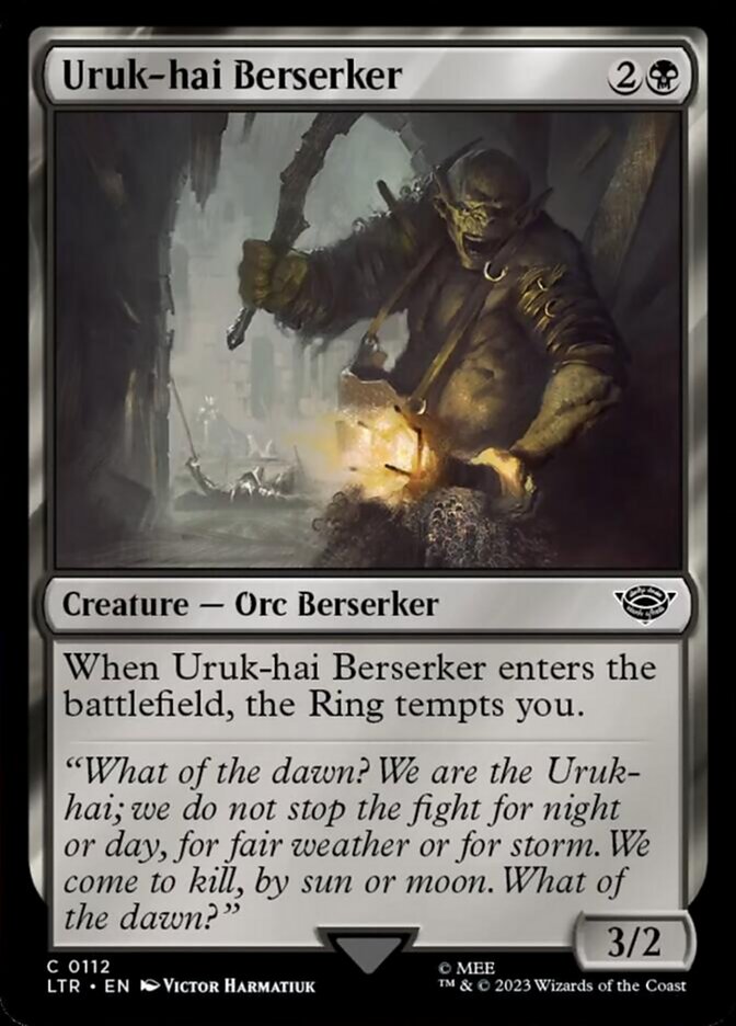 Uruk-hai Berserker [The Lord of the Rings: Tales of Middle-Earth] | Mindsight Gaming