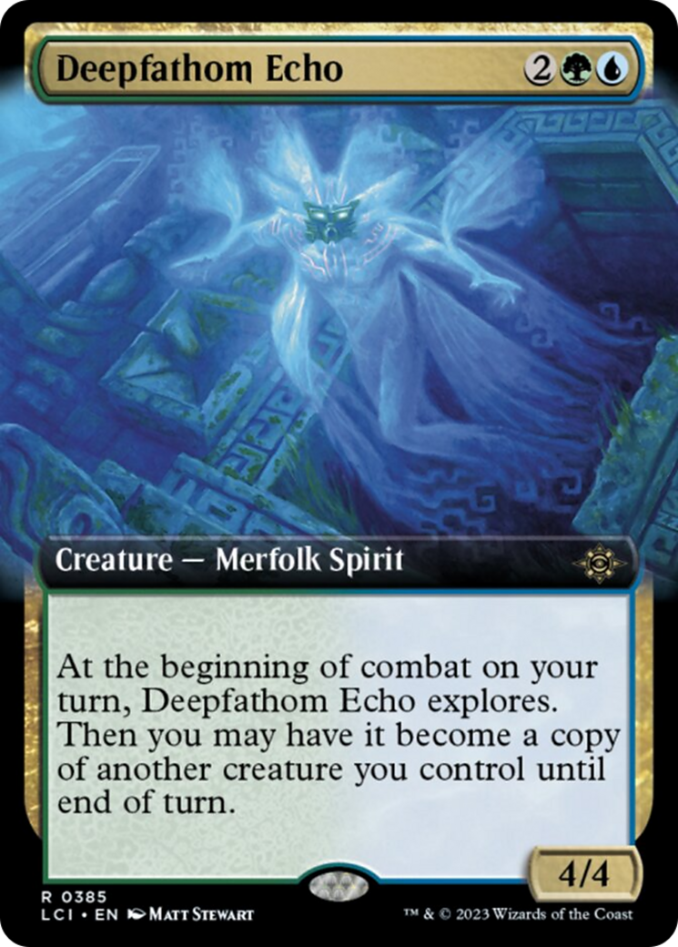 Deepfathom Echo (Extended Art) [The Lost Caverns of Ixalan] | Mindsight Gaming