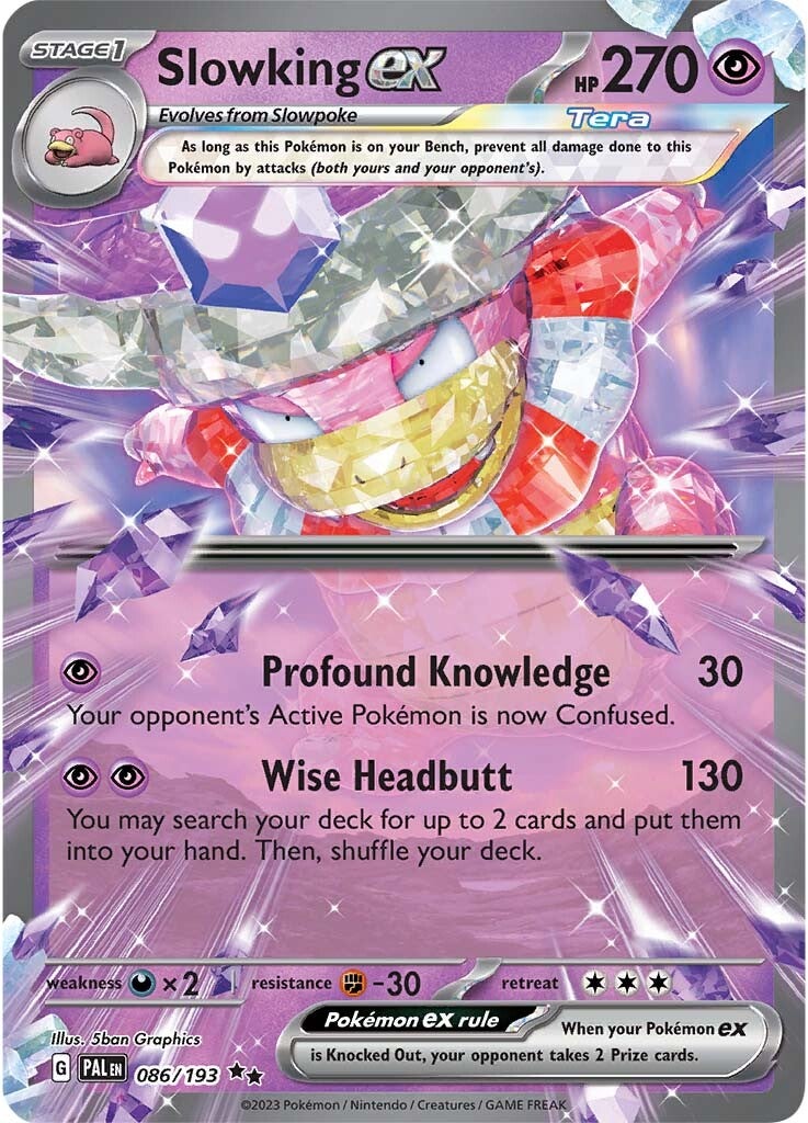 Slowking ex (086/193) [Scarlet & Violet: Paldea Evolved] | Mindsight Gaming