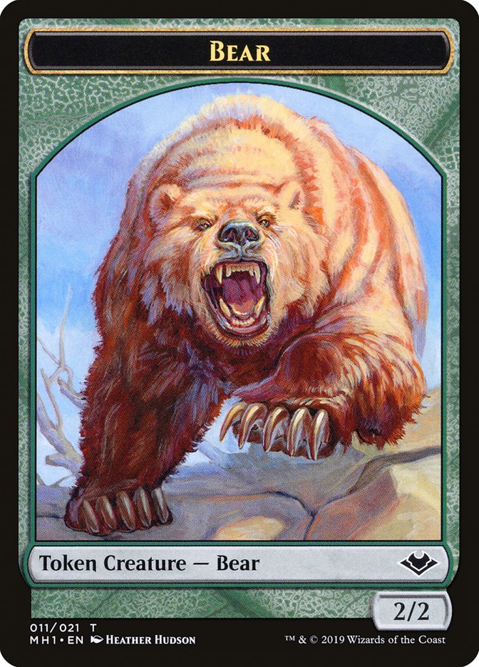 Bear Token [Modern Horizons Tokens] | Mindsight Gaming