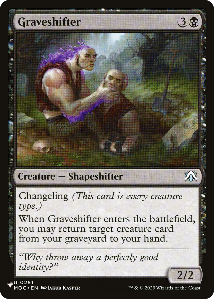 Graveshifter [The List Reprints] | Mindsight Gaming