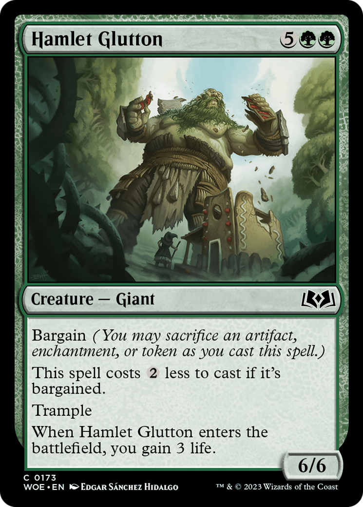 Hamlet Glutton [Wilds of Eldraine] | Mindsight Gaming