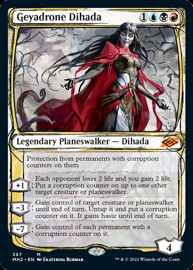 Geyadrone Dihada (Sketch) [Modern Horizons 2] | Mindsight Gaming