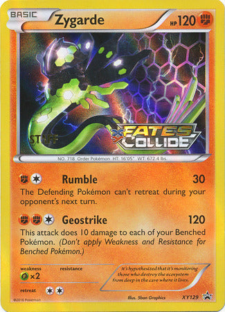 Zygarde (XY129) (Staff) [XY: Black Star Promos] | Mindsight Gaming