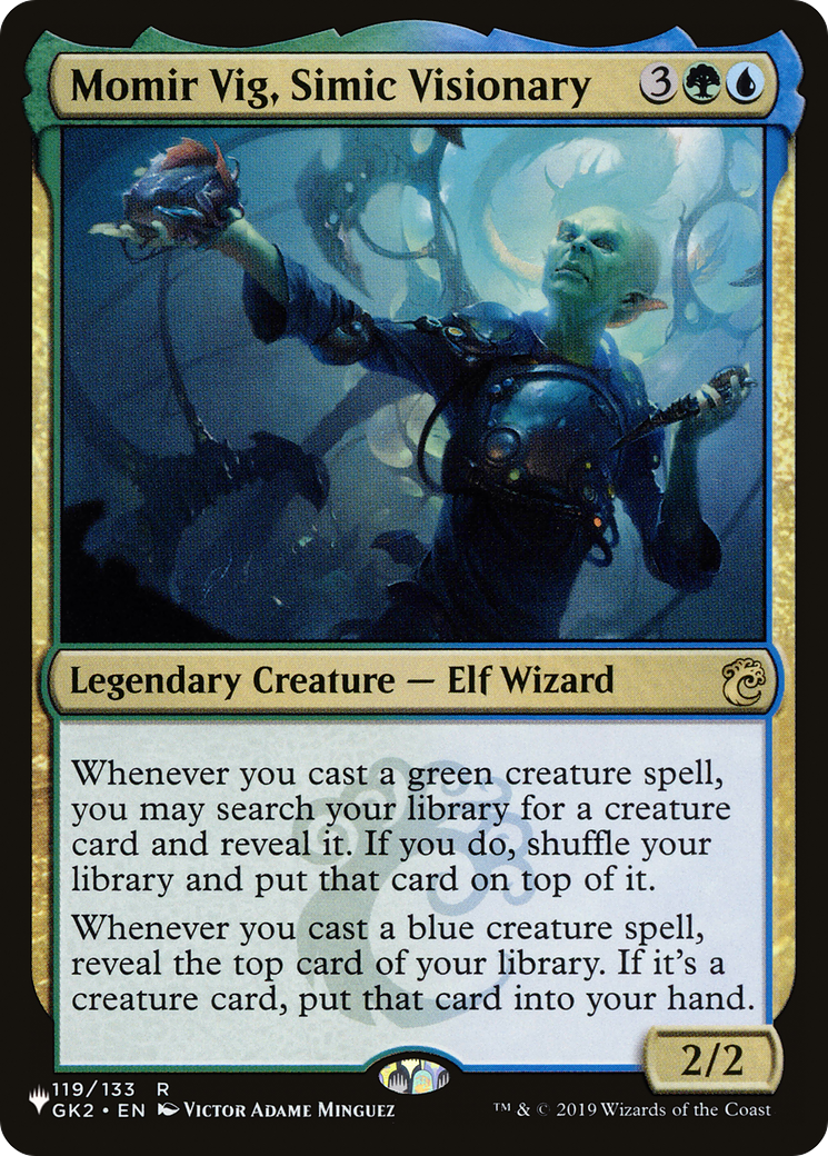 Momir Vig, Simic Visionary [The List Reprints] | Mindsight Gaming