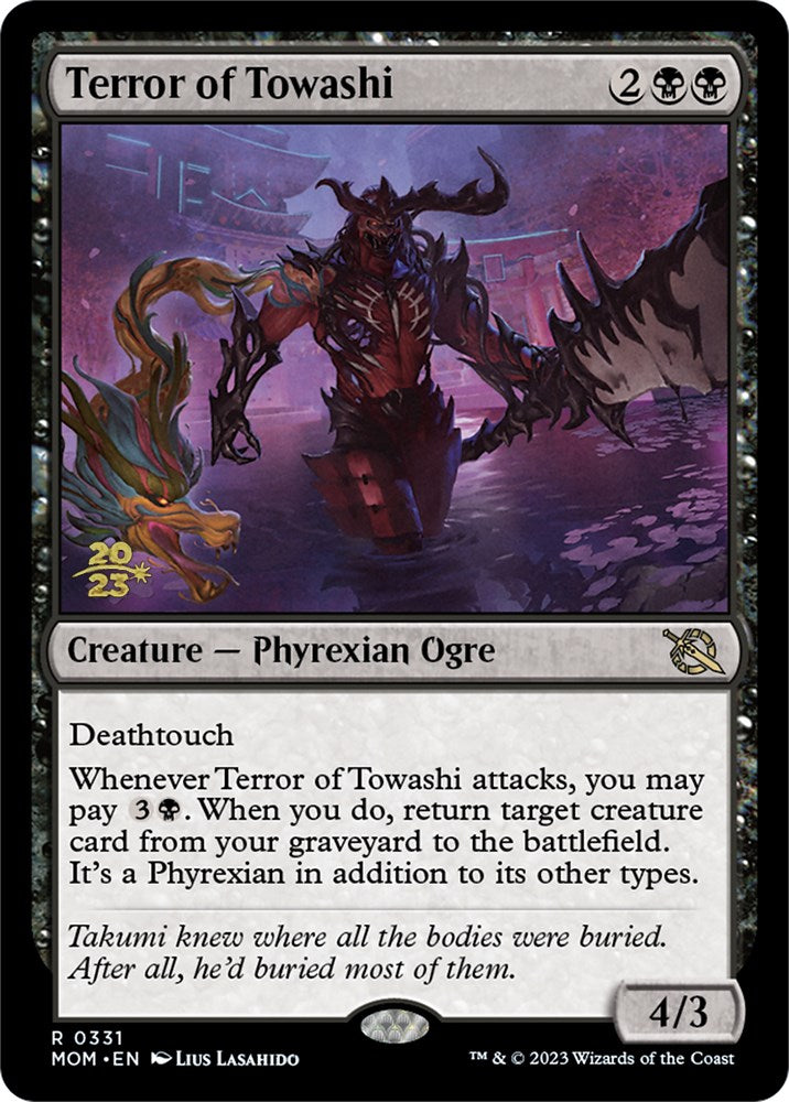 Terror of Towashi [March of the Machine Prerelease Promos] | Mindsight Gaming