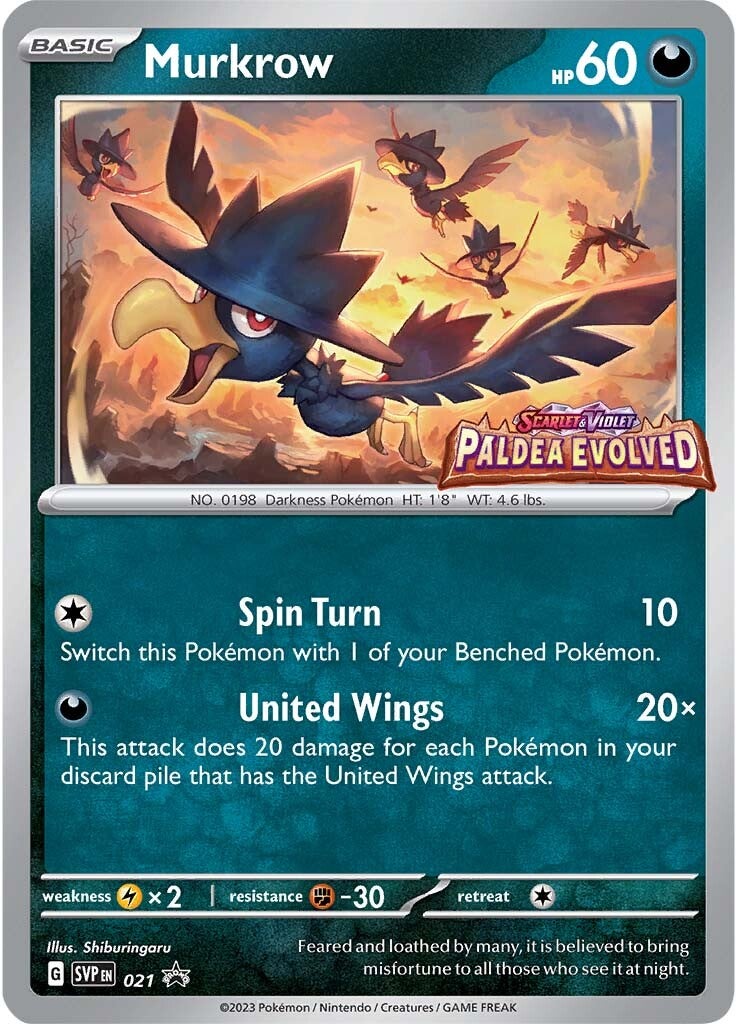 Murkrow (021) [Scarlet & Violet: Black Star Promos] | Mindsight Gaming