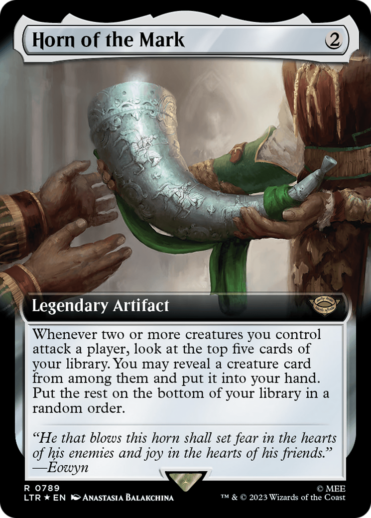 Horn of the Mark (Extended Art) (Surge Foil) [The Lord of the Rings: Tales of Middle-Earth] | Mindsight Gaming