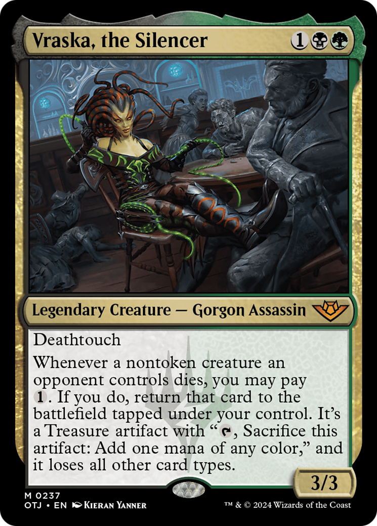 Vraska, the Silencer [Outlaws of Thunder Junction] | Mindsight Gaming