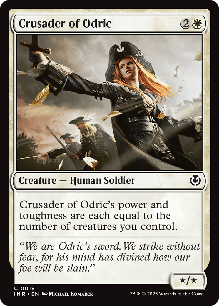 Crusader of Odric [Innistrad Remastered] | Mindsight Gaming