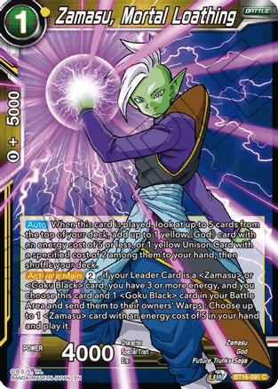 Zamasu, Mortal Loathing (BT16-091) [Realm of the Gods] | Mindsight Gaming