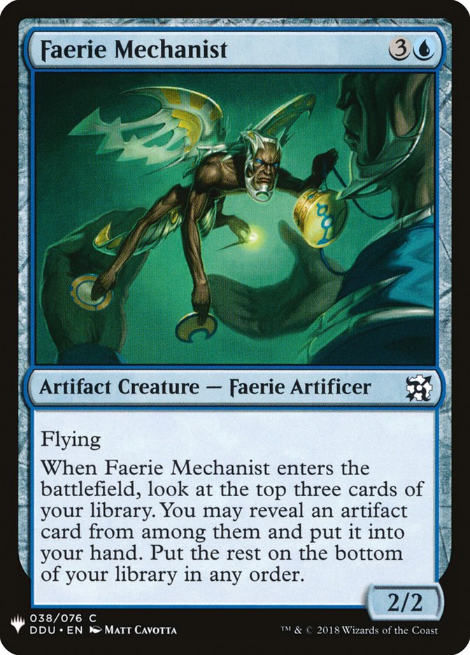 Faerie Mechanist [Mystery Booster] | Mindsight Gaming