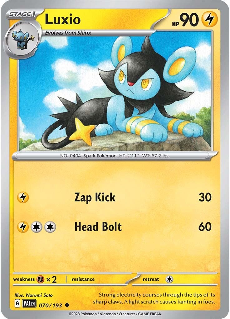 Luxio (070/193) [Scarlet & Violet: Paldea Evolved] | Mindsight Gaming